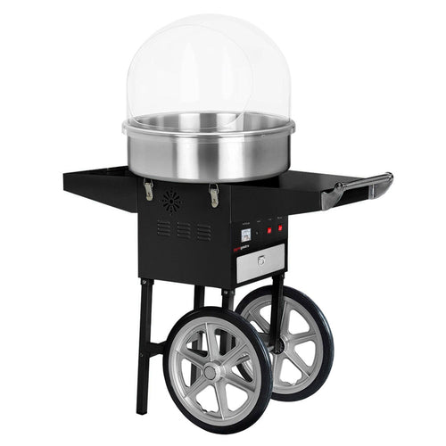 Hattarakone ammattikäyttöön - Ø 52 cm - 1,08 kW - musta - roiskesuojalla