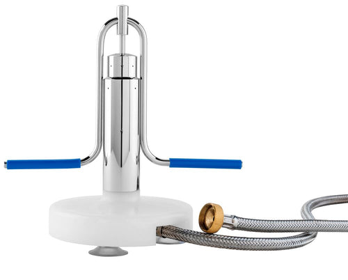 Glass Rinser with suction base and hose