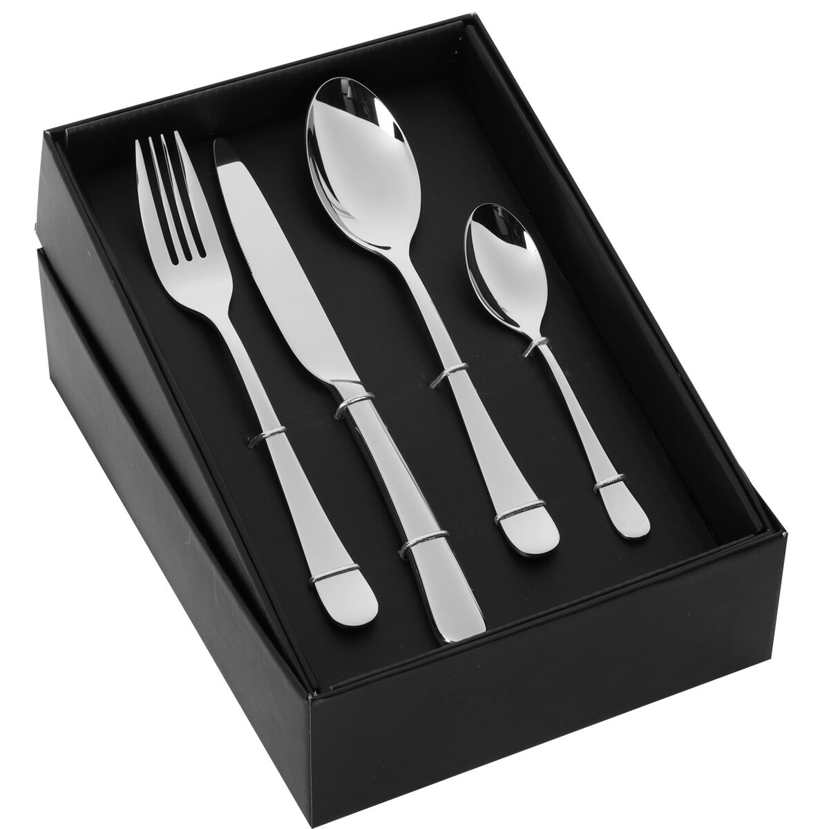 Cutlery set - Fillipo - 18/10 stainless steel - 24-piece set - For 6 people
