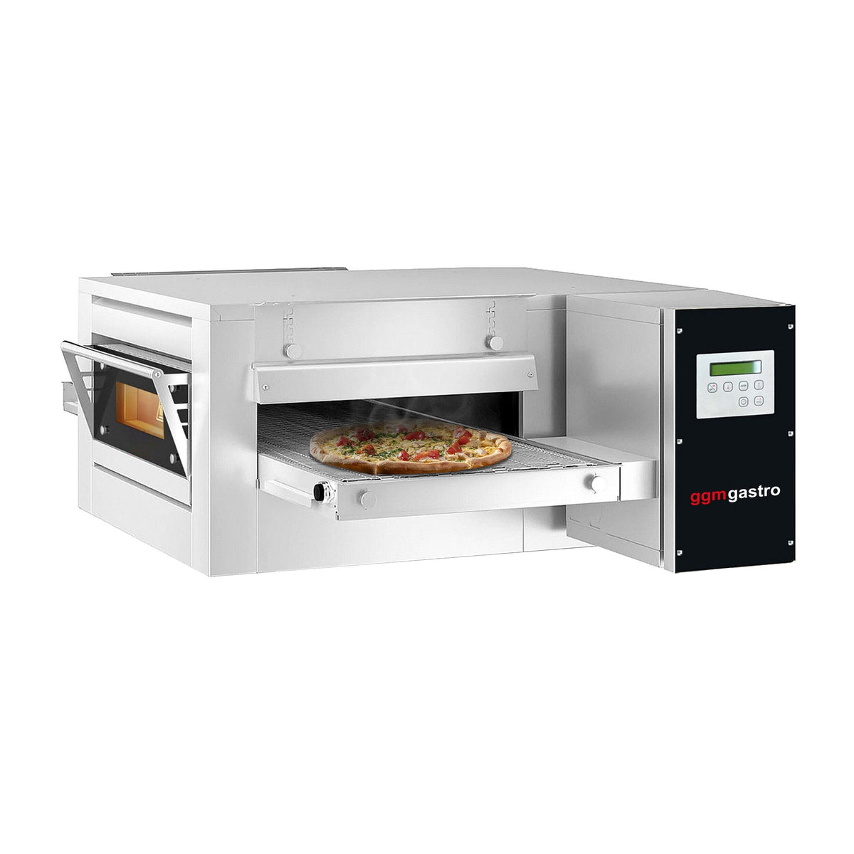 Sähköinen tunnelipizzauuni - 1670x2150mm - Digitaalinen - Kuljetinhihnan leveys: 800mm