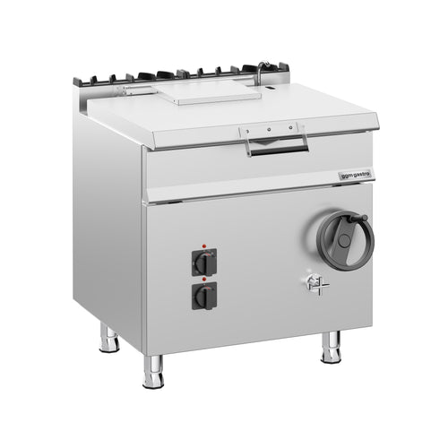 Kippipannu - sähkö - 60 l - 9 kW - käsipyörä ja vesiliitäntä