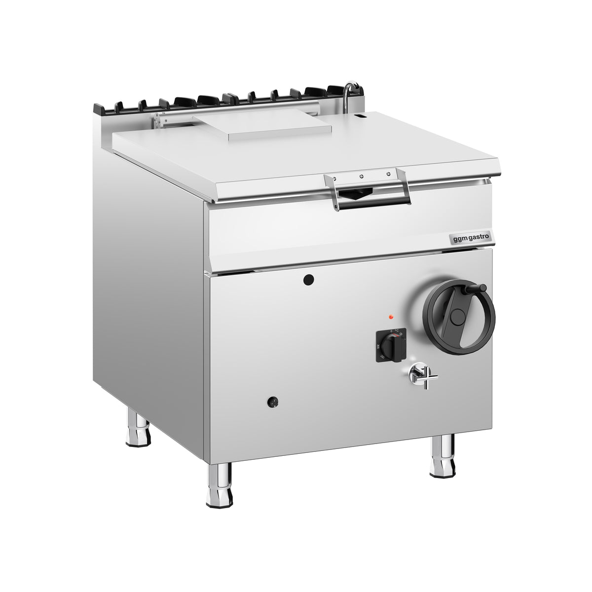 Gas Bratt Pan - 80L - 20.5kW - Manual Tilt - with Water Fill Tap
