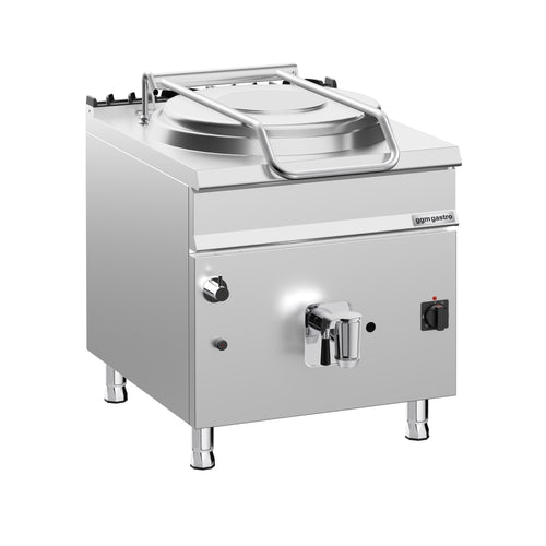 Kaasu keittopata - 150 l - 20,0 kW - Epäsuora lämmitys - vesiliitännällä