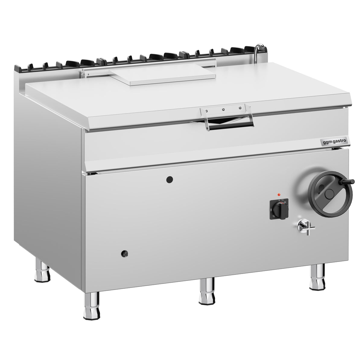 Gas Bratt Pan - 120L - 30kW - Manual Tilt - with Water Fill Tap