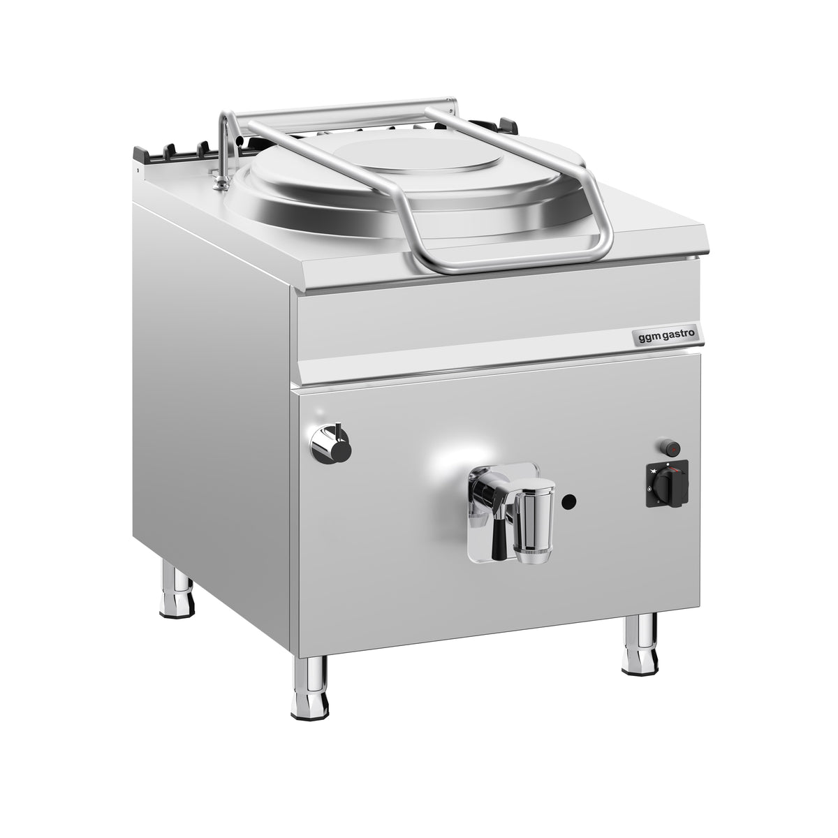 Kaasu keittopata - 150 l - 20,0 kW - Suora lämmitys - vesiliitännällä