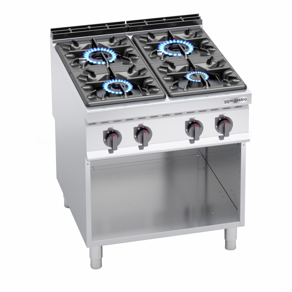 Kaasuliesi LORENZO 900 ‑sarja - 800x900x965 mm - 34,5 kW - 4 poltinta