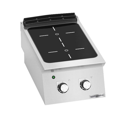 Sähköliesi Paolo 700 ‑sarja - 400x730x290 mm - 6,4 kW - 2 keittolevyä