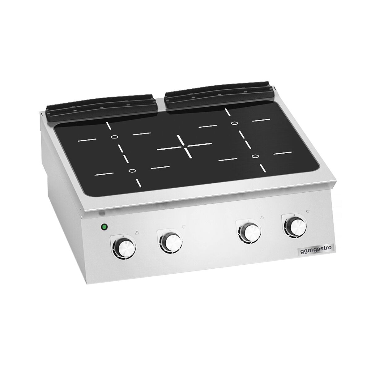 Sähköliesi Paolo 700 ‑sarja - 800x730x290 mm - 12,8 kW - 4 keittolevyä - pöytämalli