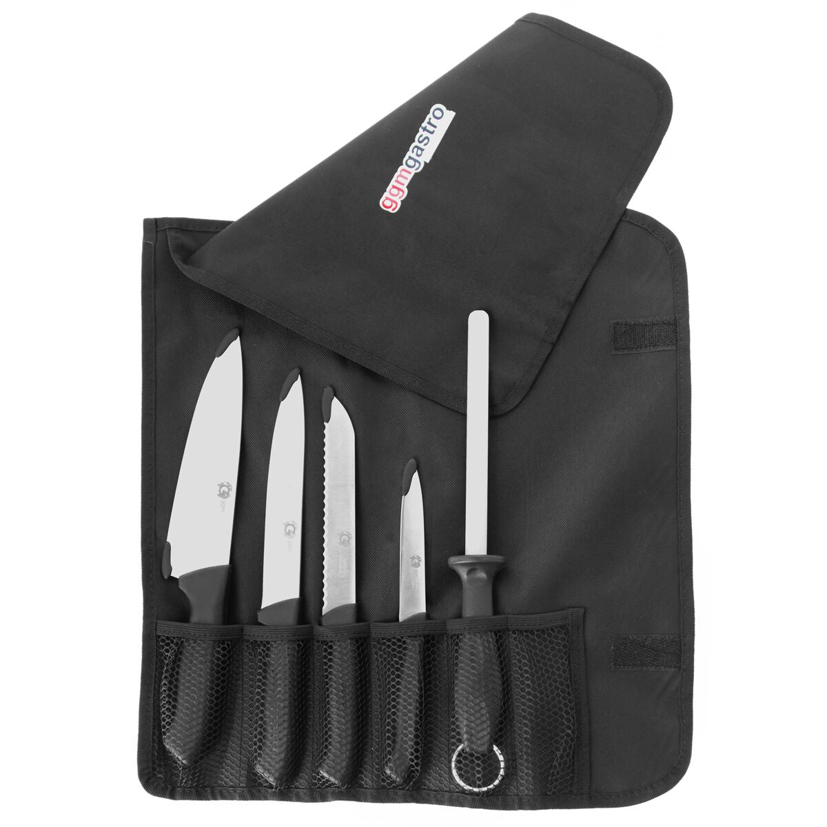 Knife Set with Roll Bag - (5 pcs)