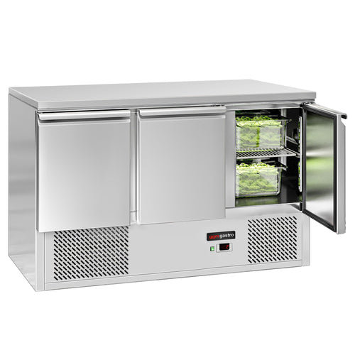Commercial Counter Fridge ECO - 1370x700mm - with 3 doors - capacity 368 litres