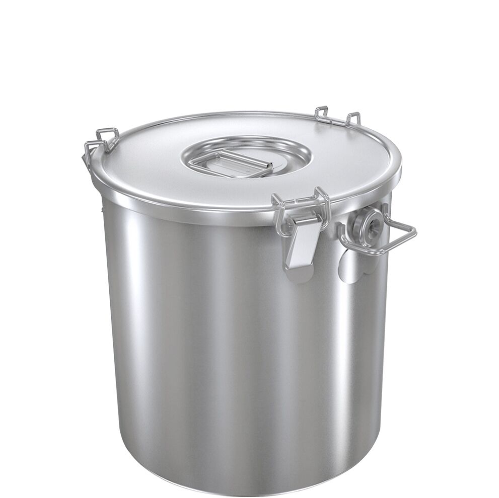 Bain Marie Pot - Stainless steel - Ø240mm - with lid - 12 litres - for mulled wine