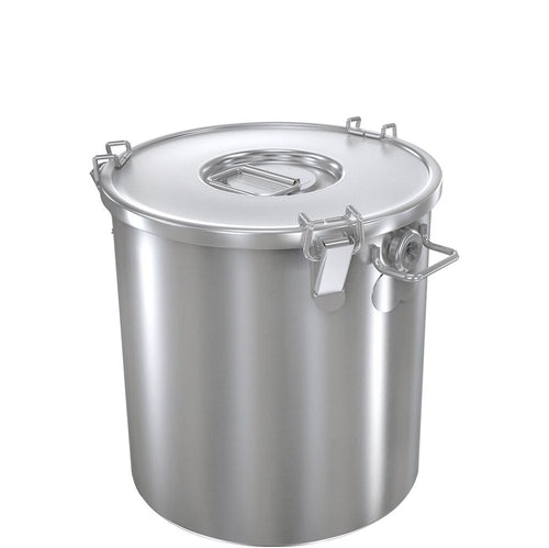 GN-astia - kannella - ruostumaton teräs - pyöreä - Ø 240 mm - 12,0 l