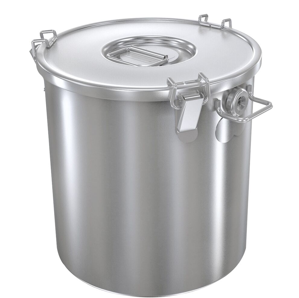 Speisebehälter - kannella - ruostumaton teräs - Ø 380 mm - 36 l