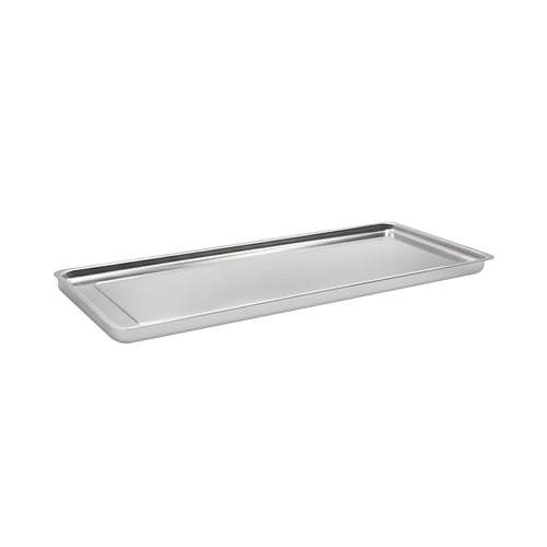 Esillepanovati - ruostumaton teräs - reunallinen - 768x268 mm - Korkeus: 40 mm