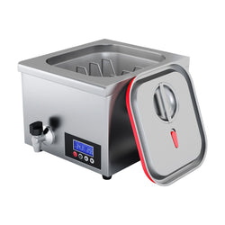 Commercial Sous Vide Water Bath - 16L - GN 2/3 - 500W - with drain tap & lid