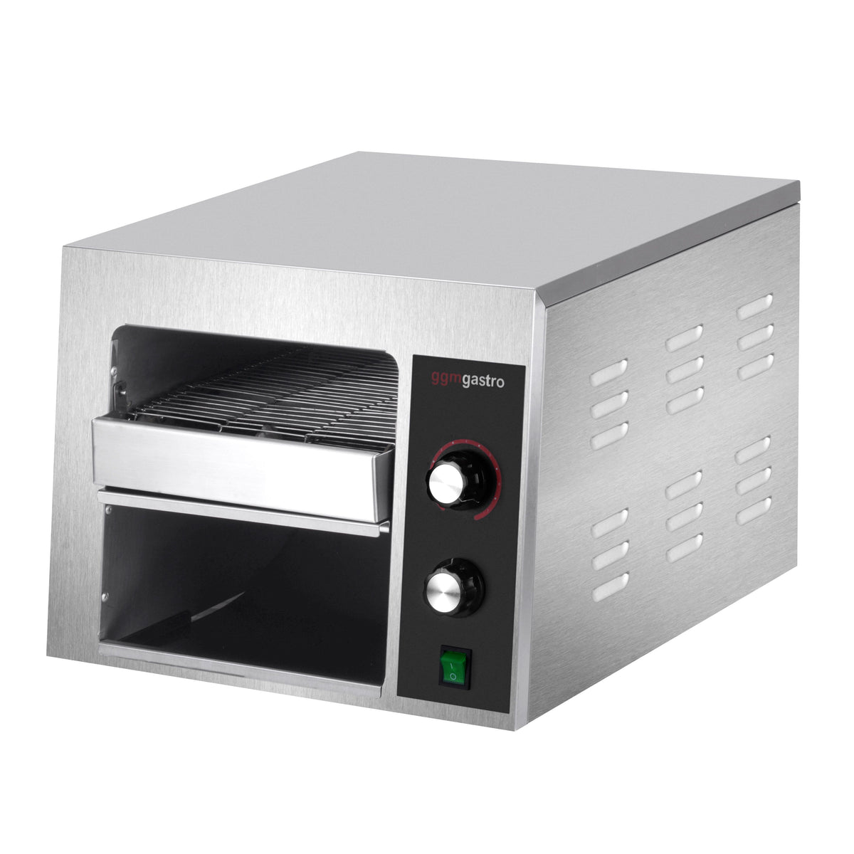 Liukuhihnapaahdin - manuaalinen - 1,3 kW - 2 lämpövyöhykettä