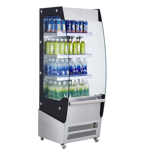 Kylmähylly - 700 mm - 420 l - +2 – +8 °C - mukana 3 hyllyä - sis. yöverho
