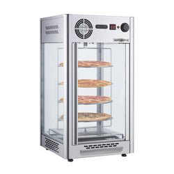 Lämpövitriini - 47 cm - 1,2 kW - 4 tasoa